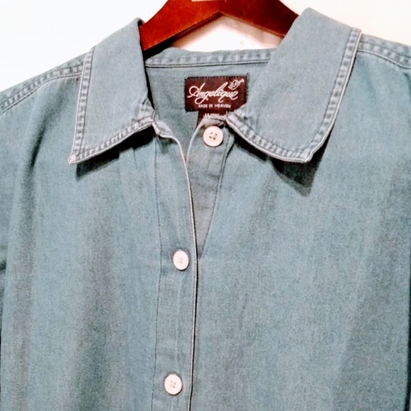 Chambray Shirt by Angelique - Picture 3 of 8
